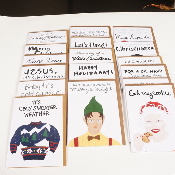 Set of 17 Holiday ( mainly Christimas ) Cards - Picture 4 of 4